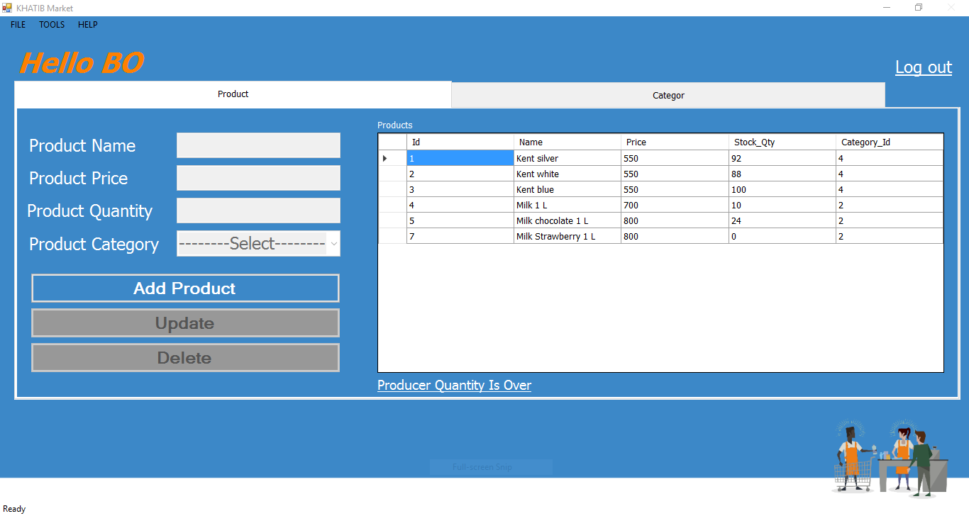 Back office Category Management